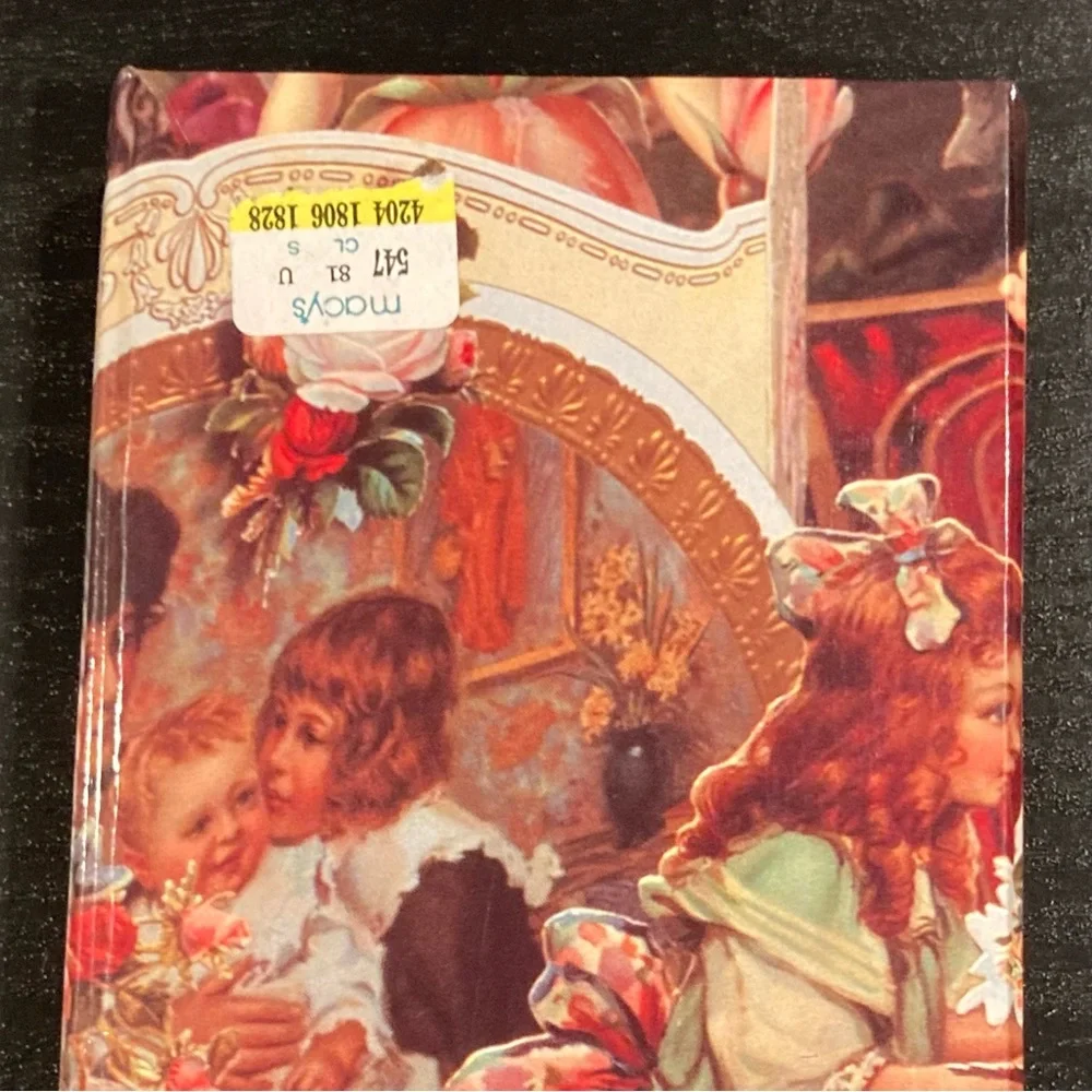NWT Vintage magnetic closure Victorian/floral “Notes Agenda, Addresses” Book